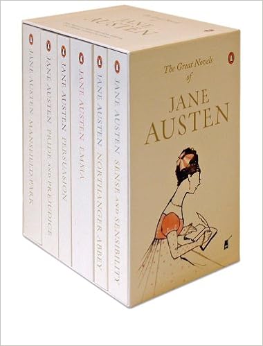 《jane austen 6 copy box set 简·奥斯汀 6本合集 原版 英文》